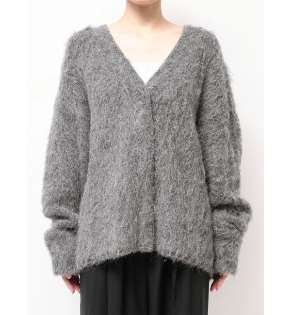 ELENDEEK「ALPACA SHAGGY KTCD」|カーディガン|