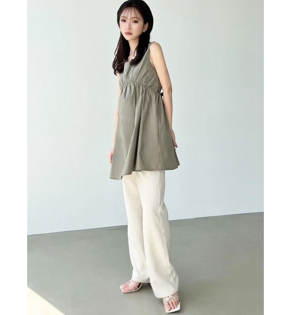 RESEXXY「ギンガムチェックストレートパンツ」|その他|