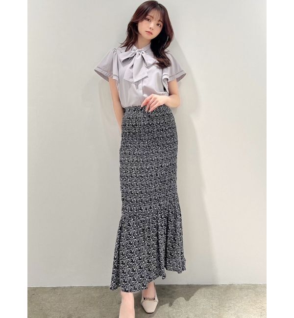 RESEXXY「シャーリングマーメイドスカート」|スカート|