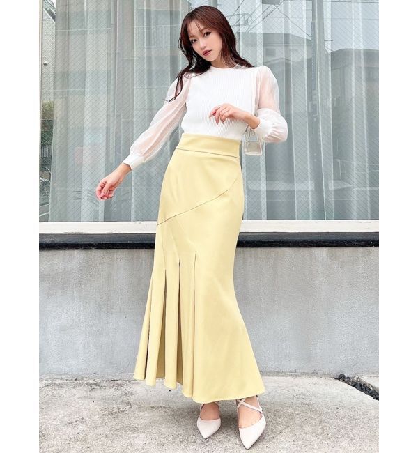 RESEXXY「タックマーメイドスカート」|スカート|