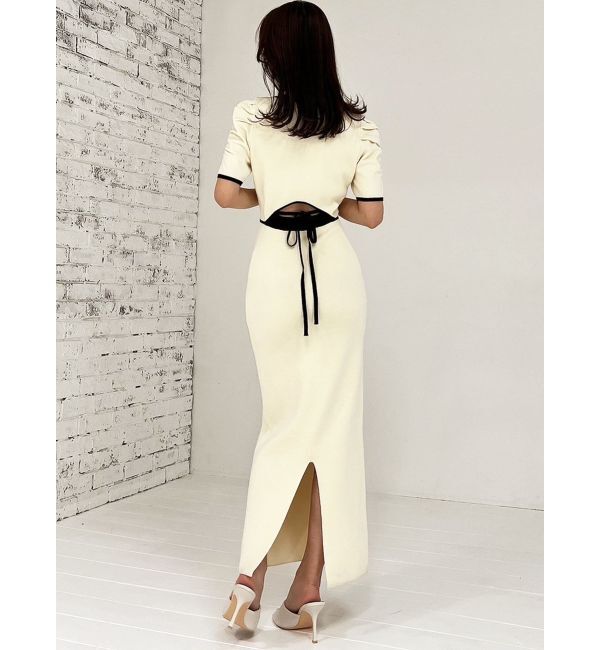 RESEXXY「バイカラータイトワンピース」|ワンピース|