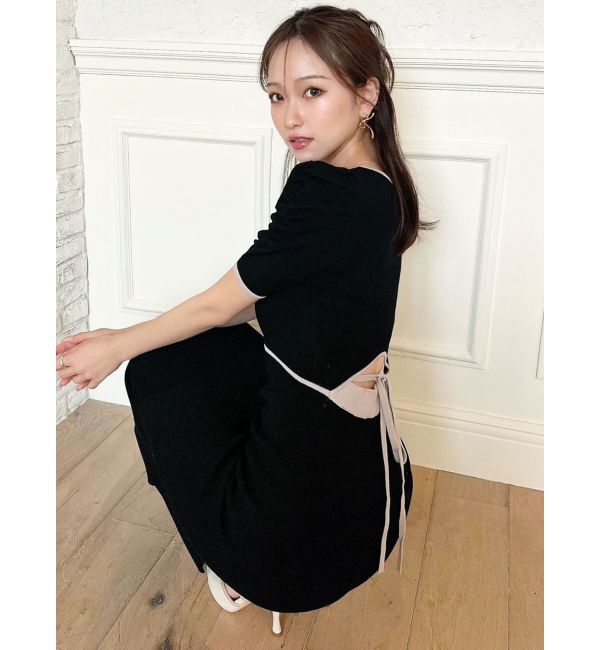 RESEXXY「バイカラータイトワンピース」|ワンピース|