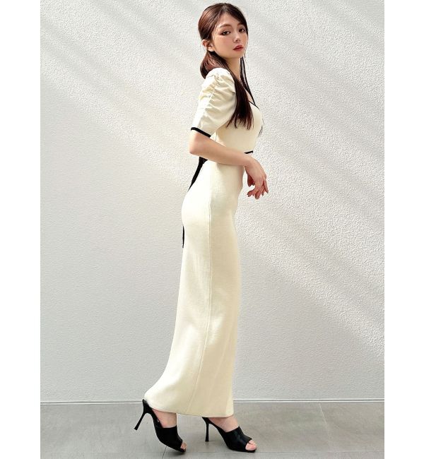 RESEXXY「バイカラータイトワンピース」|ワンピース|