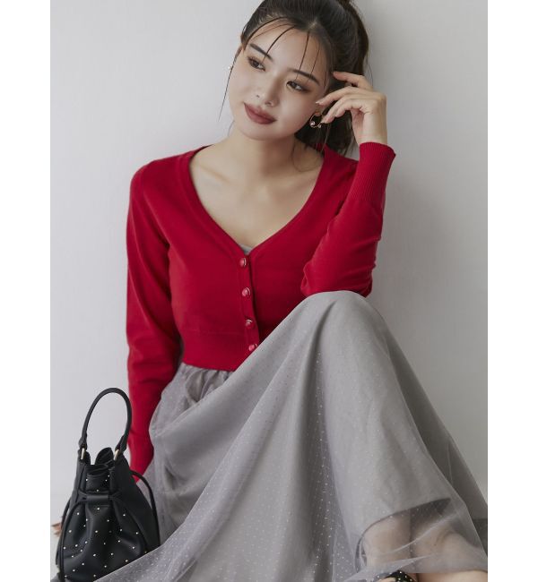 RESEXXY「スタッズコンパクトバッグ」|ハンドバッグ|