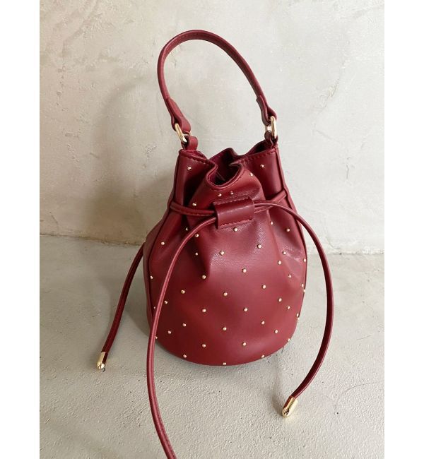 RESEXXY「スタッズコンパクトバッグ」|ハンドバッグ|