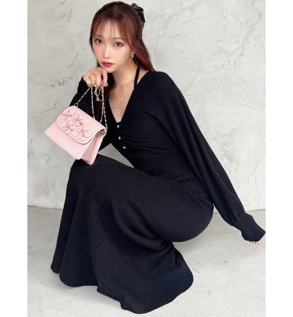 RESEXXY「レイヤードマーメイドニットワンピース」|ワンピース|