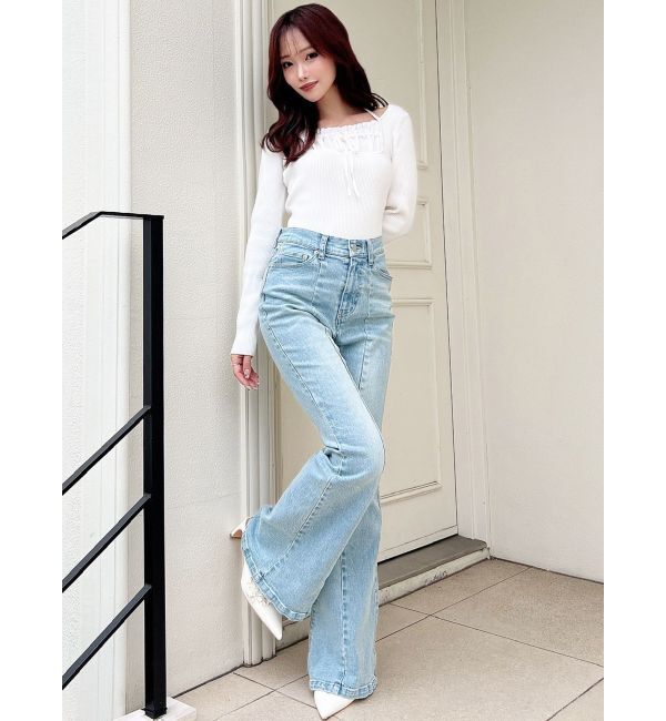 RESEXXY「バストデザインニットトップス」|ニット・セーター|