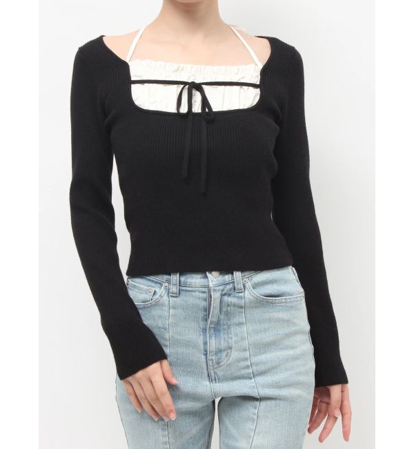 RESEXXY「バストデザインニットトップス」|ニット・セーター|