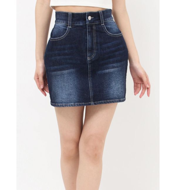 RESEXXY「ベーシックデニムミニスカート」|スカート|
