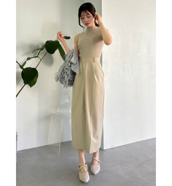 dazzlin「スラックスライクスカート」|スカート|