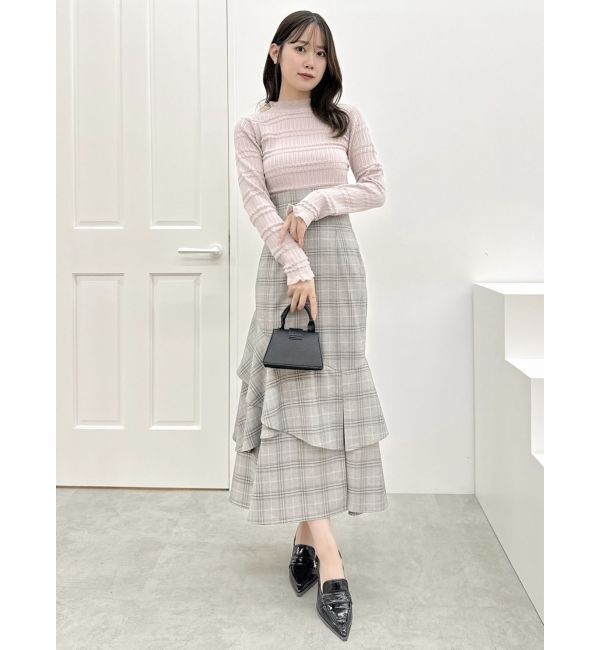 dazzlin「バックレースアップアシメマーメイドスカート」|スカート|