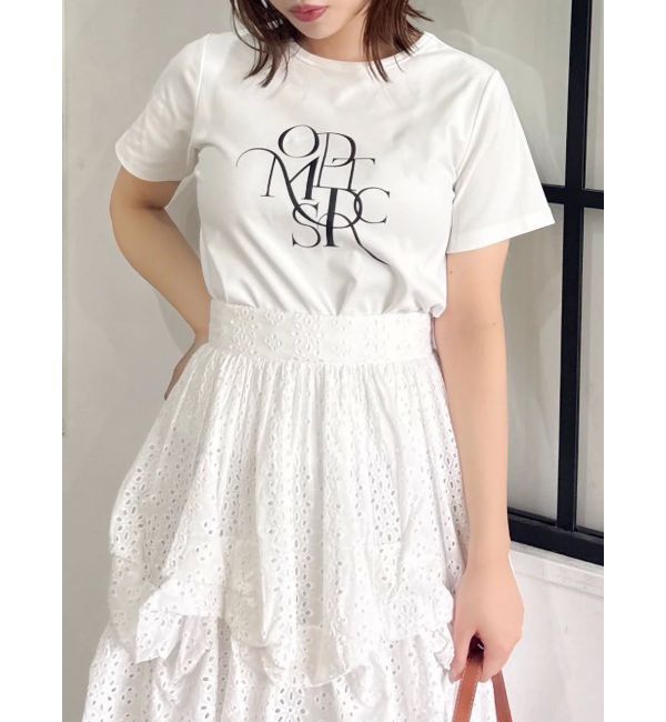 dazzlin「ロゴアートTシャツ」|Tシャツ・カットソー|オフホワイト