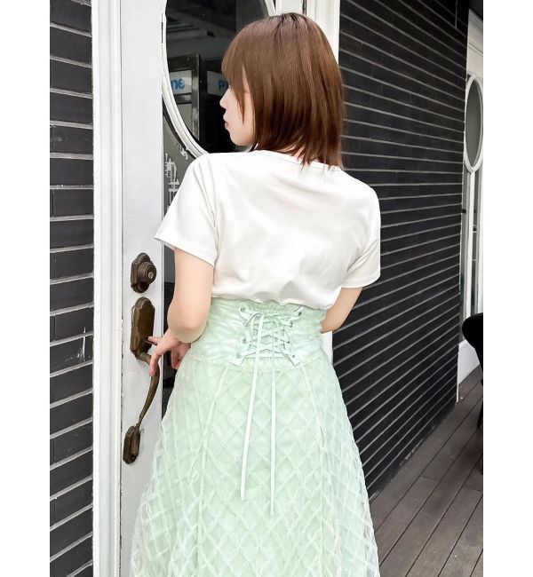 dazzlin「ロゴアートTシャツ」|Tシャツ・カットソー|