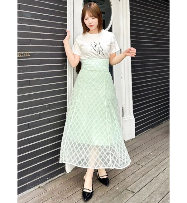 dazzlin「ロゴアートTシャツ」|Tシャツ・カットソー|