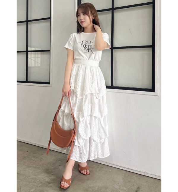 dazzlin「ロゴアートTシャツ」|Tシャツ・カットソー|