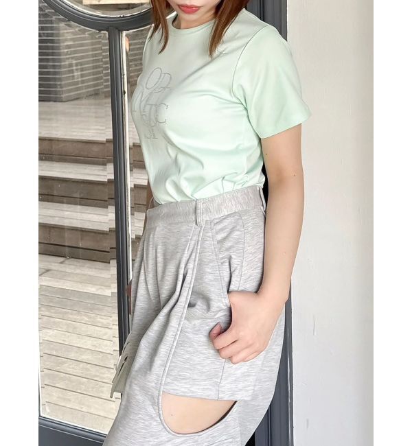 dazzlin「ロゴアートTシャツ」|Tシャツ・カットソー|グリーン