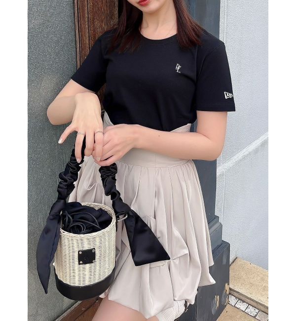 dazzlin「【NEW ERA?&times;dazzlin】ロゴショートＴシャツ」|Tシャツ・カットソー|