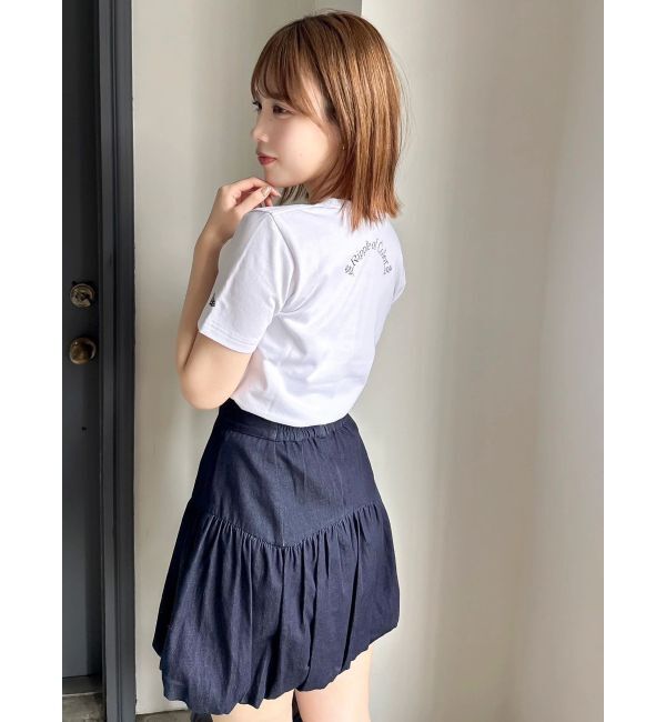 dazzlin「【NEW ERA?&times;dazzlin】ロゴショートＴシャツ」|Tシャツ・カットソー|