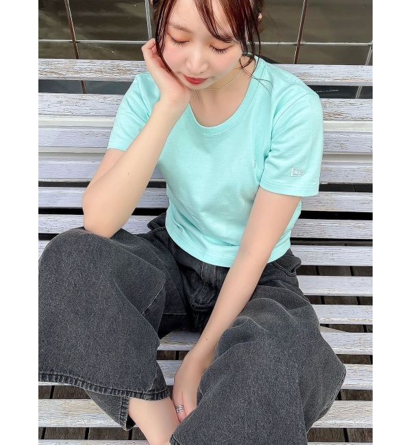 dazzlin「【NEW ERA?&times;dazzlin】ロゴショートＴシャツ」|Tシャツ・カットソー|