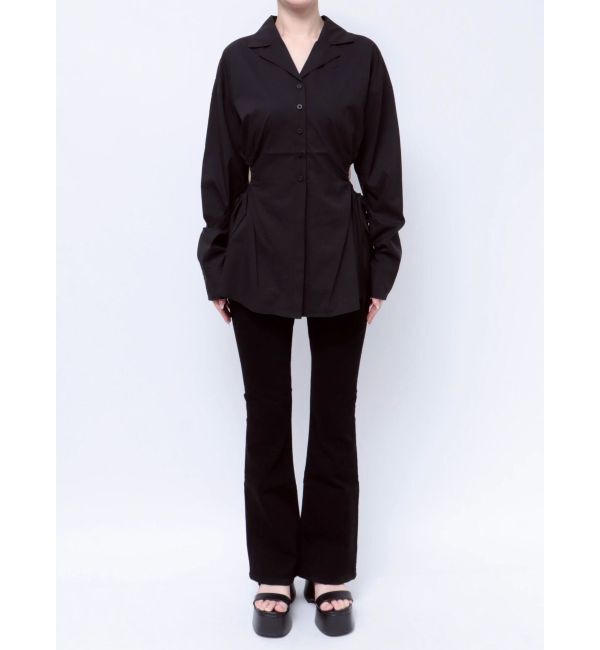 EMODA「サイドオープンシェイプシャツ」|シャツ・ブラウス|