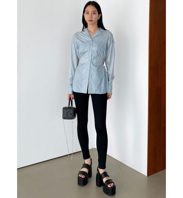 EMODA「サイドオープンシェイプシャツ」|シャツ・ブラウス|