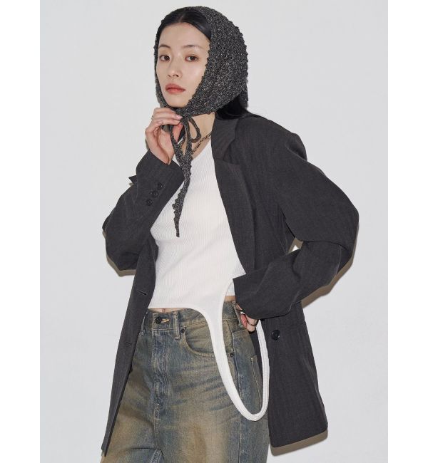 EMODA「【VEQUM】CROCHET LACE HAIR BANDANA」|その他|