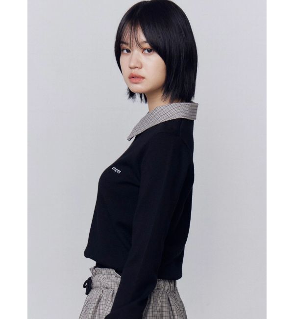 EMODA「レイヤードシャツニット」|ニット・セーター|