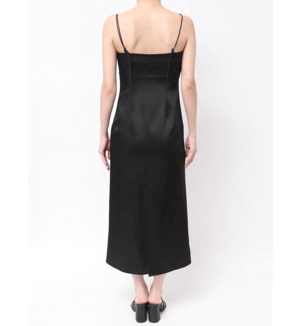 MERCURYDUO「サテンキャミナローワンピース」|ワンピース|