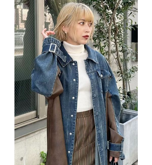 MURUA「ルーズネックミニマルタートル」|ニット・セーター|