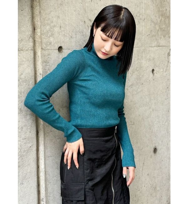 MURUA「ルーズネックミニマルタートル」|ニット・セーター|