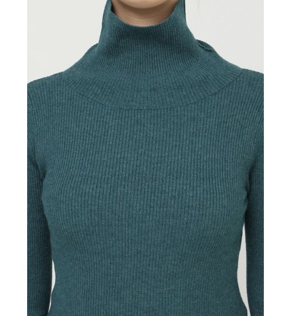 MURUA「ルーズネックミニマルタートル」|ニット・セーター|