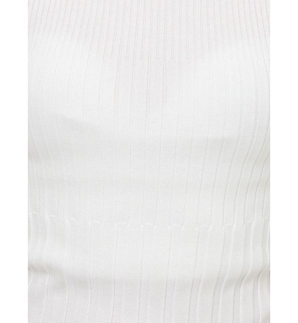 MURUA「リブデザインハイネックノースリーブニット」|ニット・セーター|