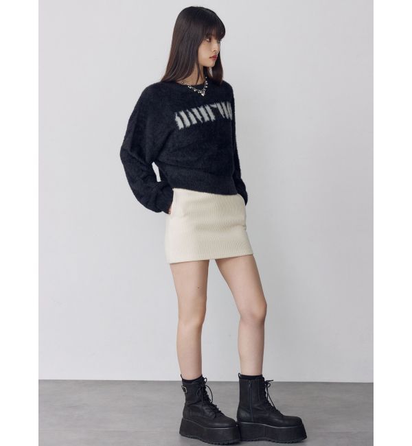 MURUA「リブミニスカート【セット販売対象】」|スカート|