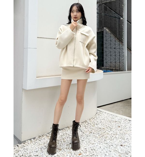 MURUA「リブミニスカート【セット販売対象】」|スカート|