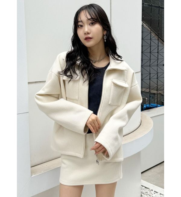 MURUA「リブミニスカート【セット販売対象】」|スカート|