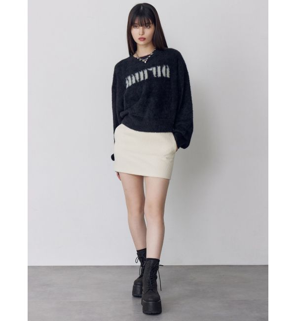 MURUA「リブミニスカート【セット販売対象】」|スカート|