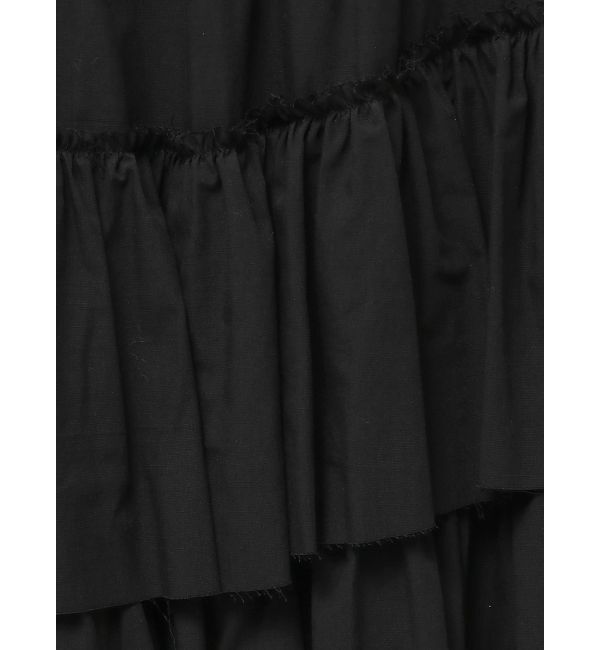 Ungrid「カットオフデザインラッフルスカート」|スカート|