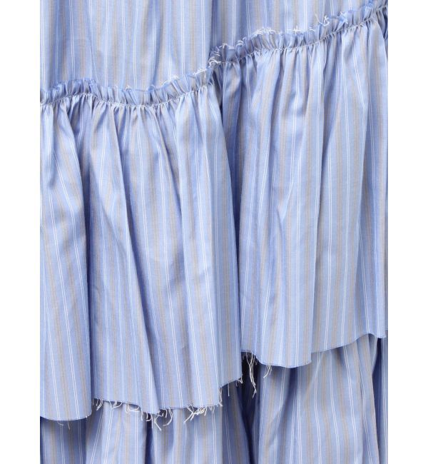 Ungrid「カットオフデザインラッフルスカート」|スカート|