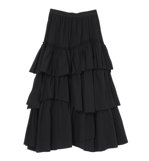 Ungrid「カットオフデザインラッフルスカート」|スカート|