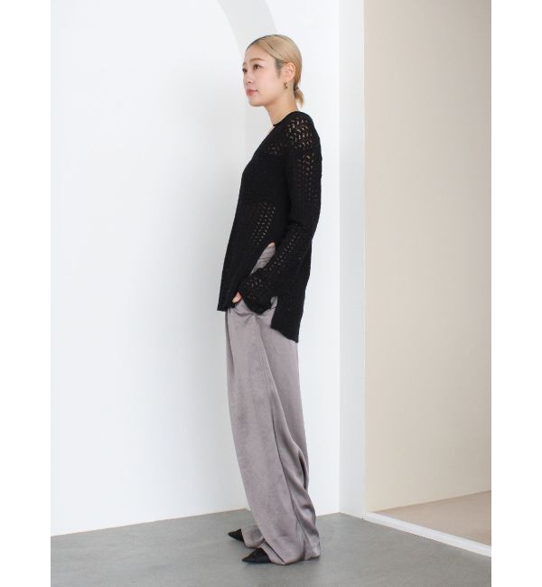 Ungrid「透かし編みルーズニット」|ニット・セーター|