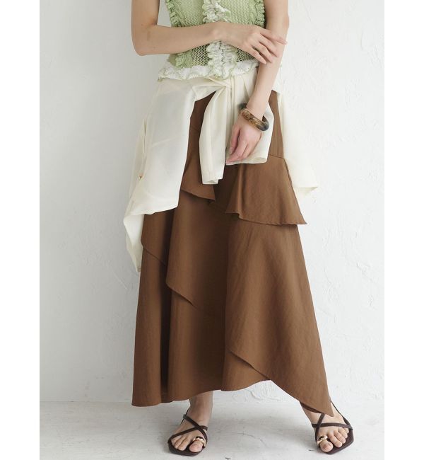 LAGUNAMOON「フレアティアードスカート」|スカート|
