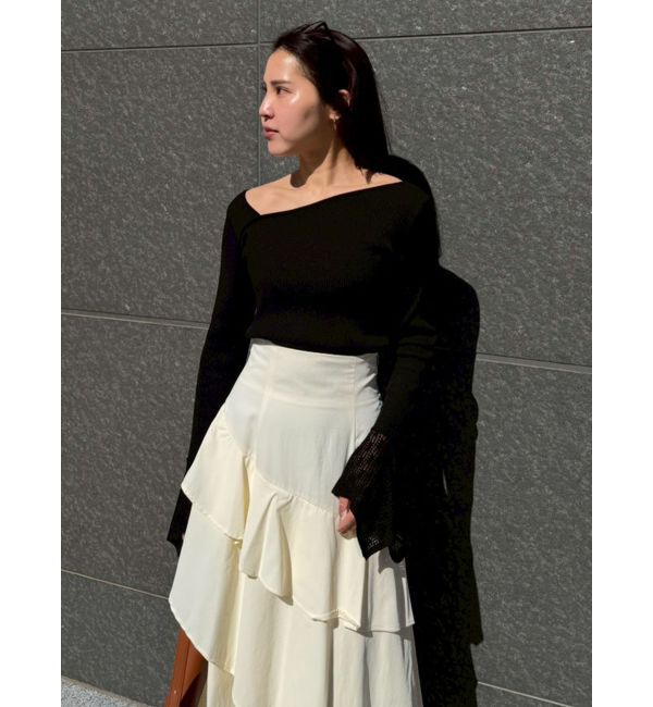 LAGUNAMOON「フレアティアードスカート」|スカート|