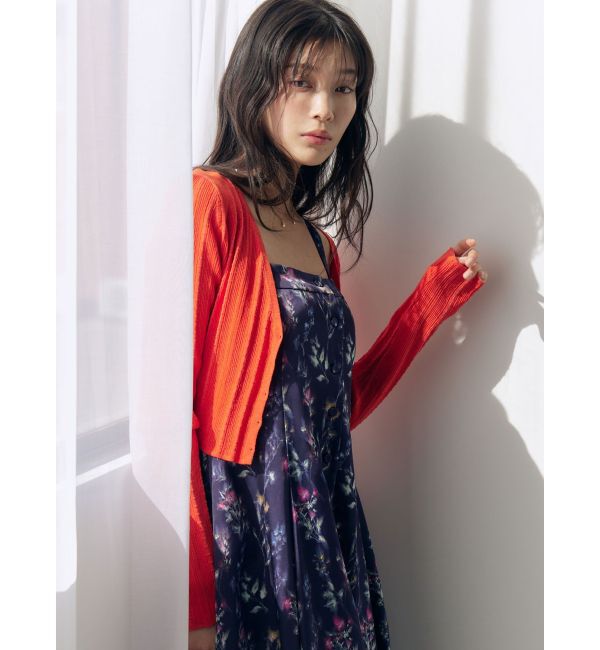 LAGUNAMOON「コットンアイレットニットカーディガン」|カーディガン|