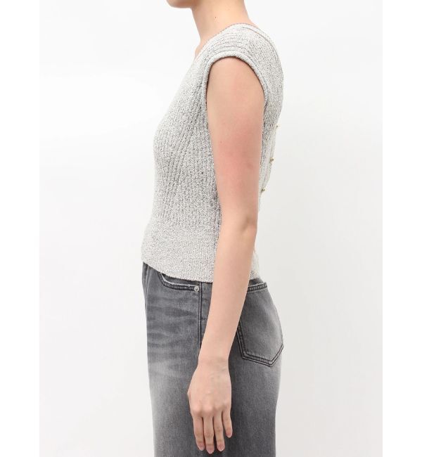 LAGUNAMOON「2WAYメランジベストニットプルオーバー」|ニット・セーター|
