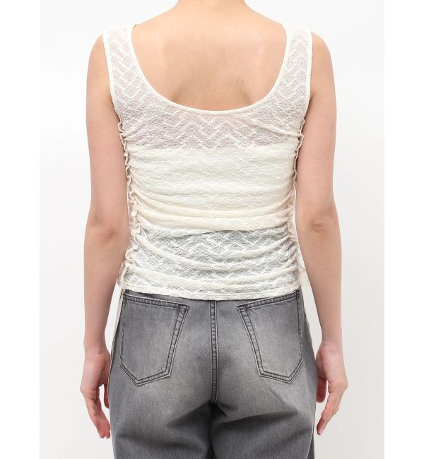 LAGUNAMOON「ドロストレースカットトップス」|Tシャツ・カットソー|