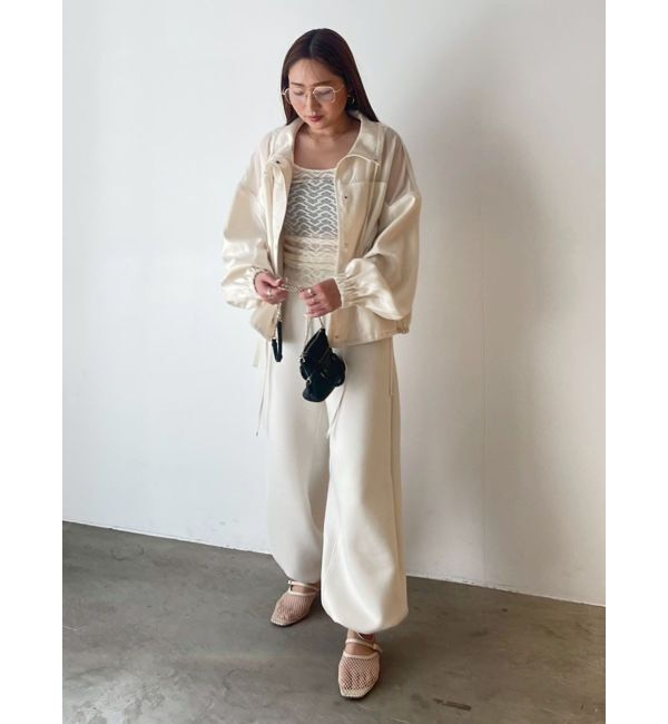 LAGUNAMOON「ドロストレースカットトップス」|Tシャツ・カットソー|