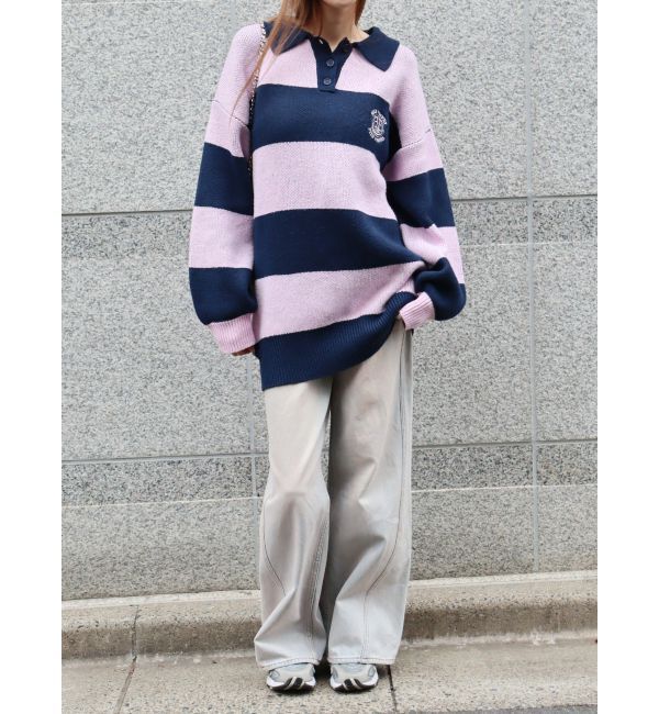 EVRIS「ワンポイントラガーニットトップス」|ニット・セーター|