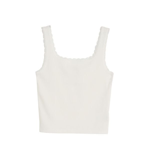 EVRIS「レースドッキングリブタンクトップ」|タンクトップ|