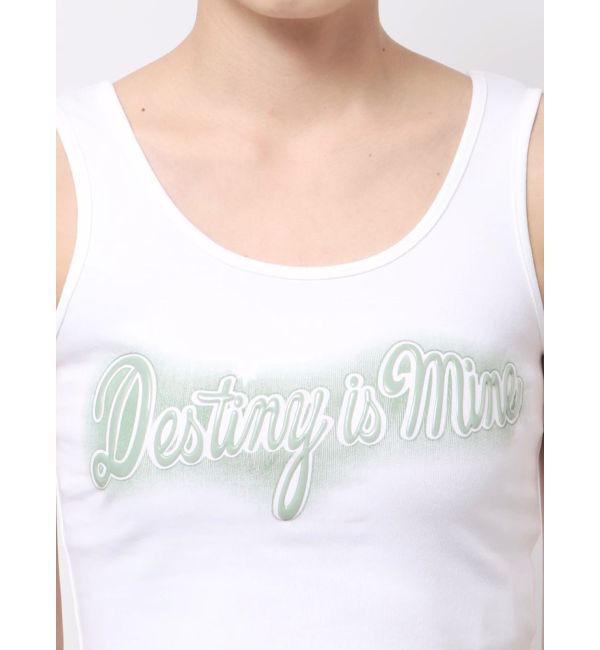 EVRIS「スプレーグラフィックタンクトップ」|タンクトップ|