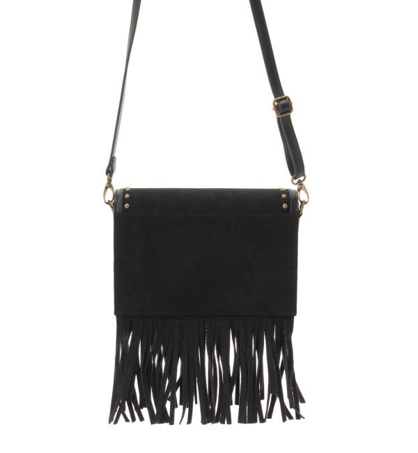 EVRIS「フェイクスェードスタッズデザインショルダーBAG」|ショルダー・メッセンジャー|